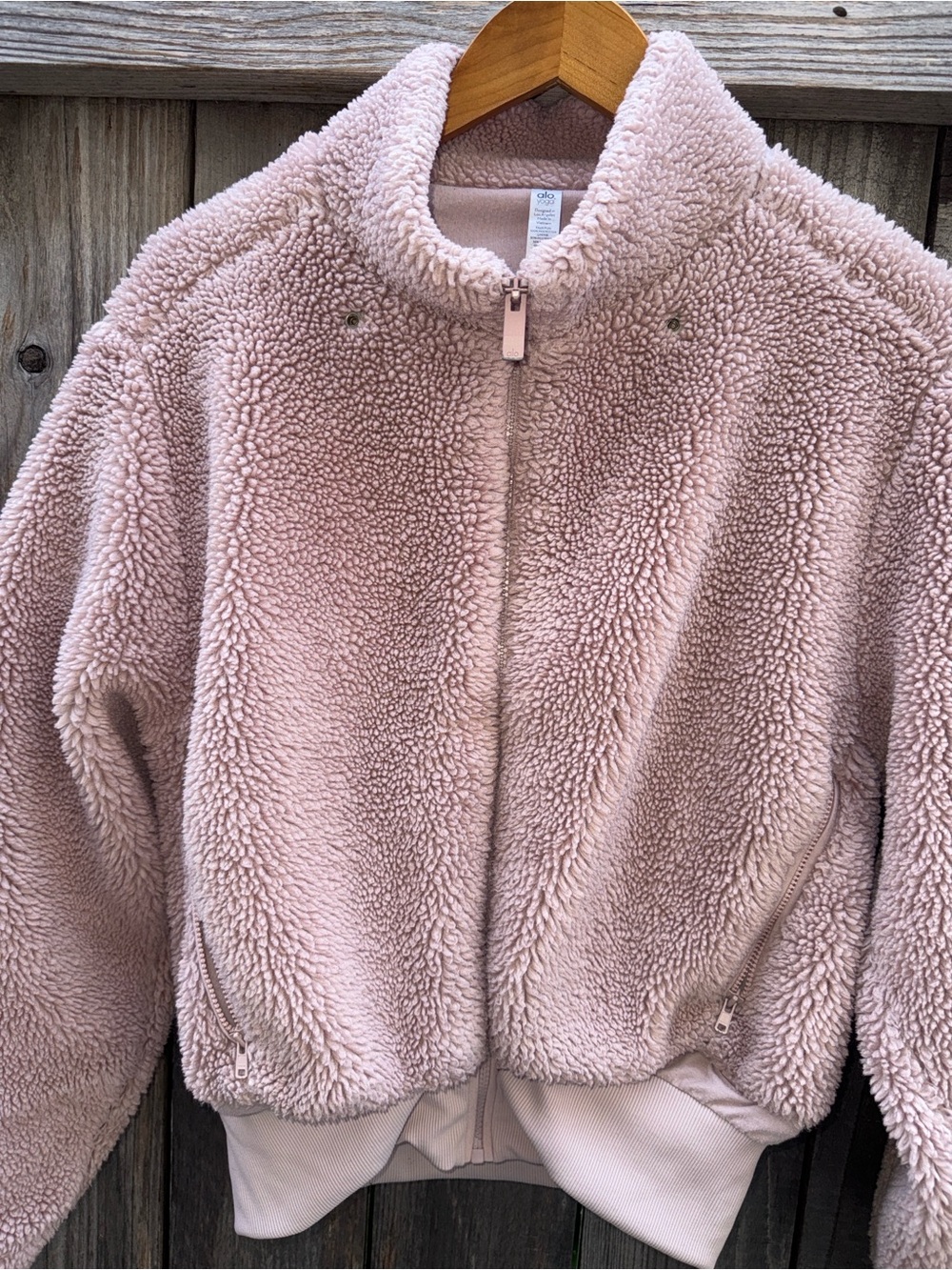 Alo Yoga Foxy Sherpa Jacket Size XS - Picture 9 of 10
